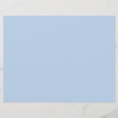 Schönes blaues Vintages japanisches Lüftermuster (Rückseite)