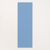 Schönes blaues Vintages japanisches Lüftermuster Yogamatte (Rückseite)