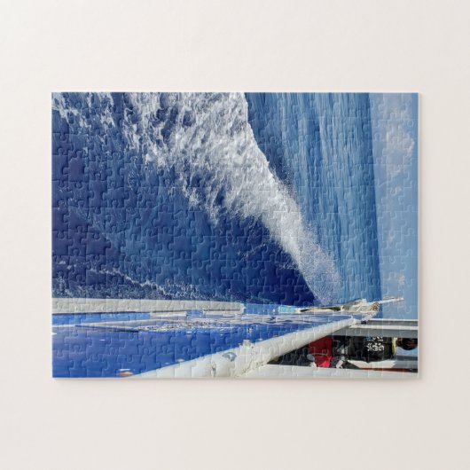 Schönes blaues Wasser des Hawaii-Puzzles Puzzle (Horizontal)