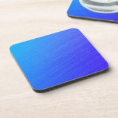 Schönes Blended Blue Getränkeuntersetzer (Linke Seite)