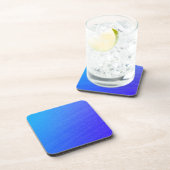 Schönes Blended Blue Getränkeuntersetzer (Rechte Seite)