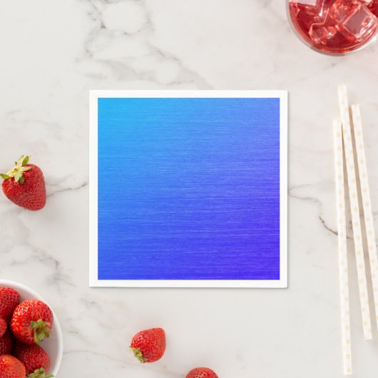 Schönes Blended Blue Serviette (Beispiel)
