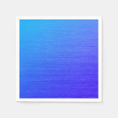 Schönes Blended Blue Serviette (Vorderseite)