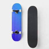 Schönes Blended Blue Skateboard (Vorderseite)