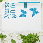 SCHÖNES, BLESSED NURSE DESIGN HANDTUCH (Gefaltet)