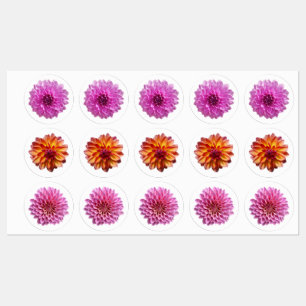 Schönes Blossom Etiketten