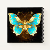 Schönes Blue Butterfly Journal-Notebook Notizblock (Rückseite)