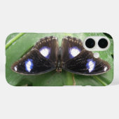 Schönes Blue Gepunktet Butterfly iPad Case (Rückseite (Horizontal))