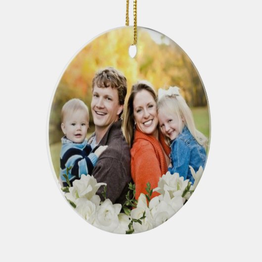 schönes Blume Keramik Ornament (Rechts)