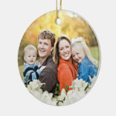 schönes Blume Keramik Ornament (Links)