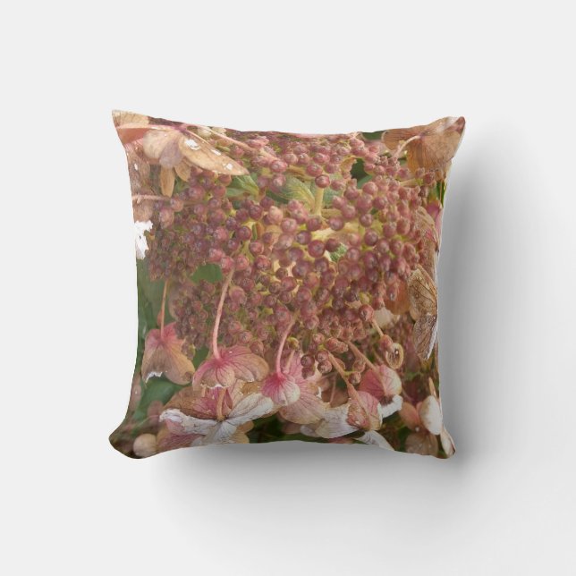 Schönes Blume-Kissen Kissen (Vorderseite)