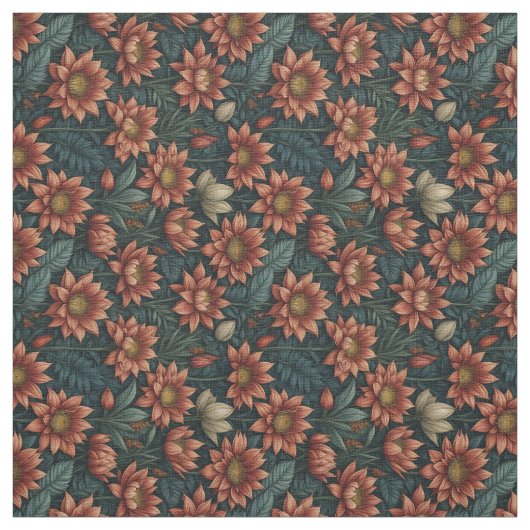 Schönes Blume-Muster Stoff (Muster)