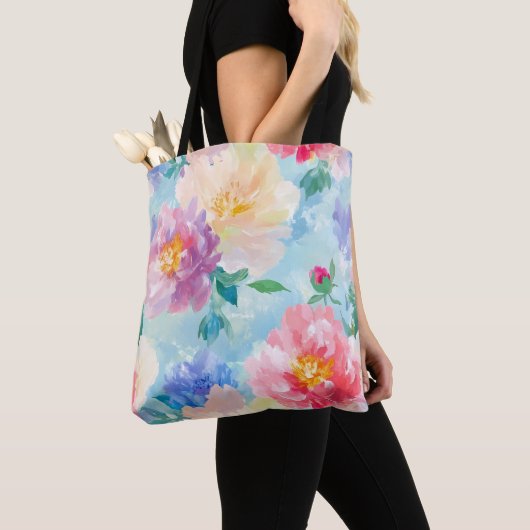 Schönes Blume-Muster Tasche (Von Nahem)