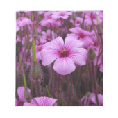 Schönes Blumen Notizblock (Vorderseite)