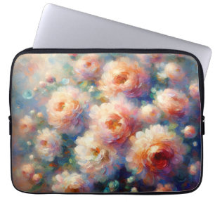 Schönes Blumendesign für Naturliebhaber Laptopschutzhülle