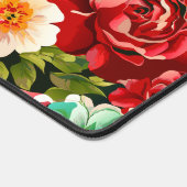 Schönes Blumendesign - personalisieren Schreibtischunterlage (Ecke)