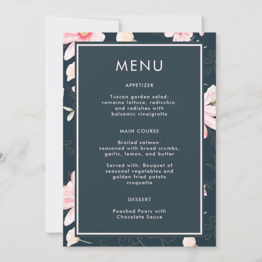 Schönes Blumengericht (Vorderseite)