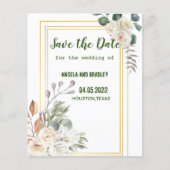 Schönes Blumengold Flyer (Vorne)