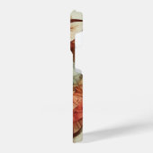 Schönes Blumenmandala iPhone Fall Hülle (Linke Seite)