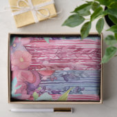 Schönes Blumenmeerküstendekoupage Seidenpapier (Geschenk)