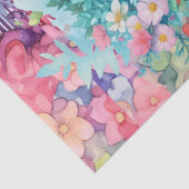 Schönes Blumenmeerküstendekoupage Seidenpapier (Detail)