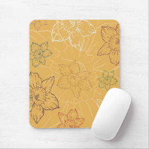 Schönes Blumenmousepad für frischen Stil Mousepad