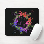 Schönes Blumenmousepad Mousepad (Mit Mouse)