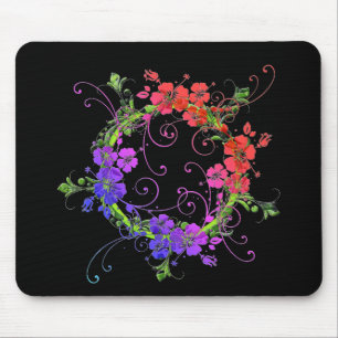 Schönes Blumenmousepad Mousepad