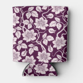 Schönes Blumenmuster Dosenkühler (Vorderseite)