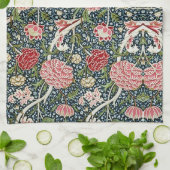 Schönes Blumenmuster Folies Blume Rosa Rosa Geschirrtuch (Gefaltet)