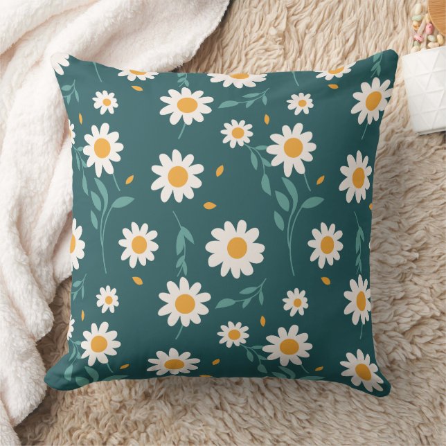 Schönes Blumenmuster für Pillow Kissen (Decke)