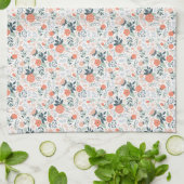 Schönes Blumenmuster Girly Handtuch (Gefaltet)
