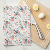 Schönes Blumenmuster Girly Handtuch (Viertel Falte)