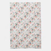Schönes Blumenmuster Girly Handtuch (Vertikal)
