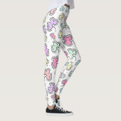 Schönes Blumenmuster Leggings (Rechts)