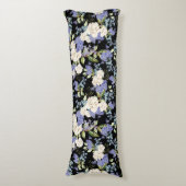 Schönes Blumenmuster Lilac Rose Foliage Seitenschläferkissen (Vorderseite Vertikal)