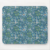 Schönes Blumenmuster Mousepad (Vorne)