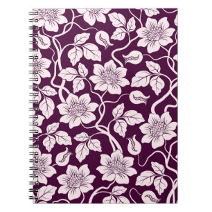 Schönes Blumenmuster Notizblock
