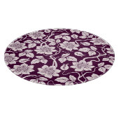 Schönes Blumenmuster Schneidebrett (Ecke)