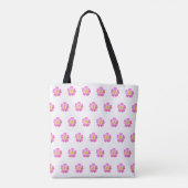 Schönes Blumenmuster Tasche (Rückseite)
