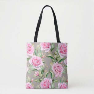Schönes Blumenmuster Totbeutel Tasche