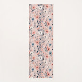 Schönes Blumenmuster Yogamatte (Vorderseite)