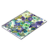 Schönes BlumenNotebook Notizblock (Linke Seite)