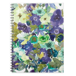 Schönes BlumenNotebook Notizblock