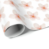 Schönes Blumenpapier Geschenkpapier (Rolleneckpunkt)