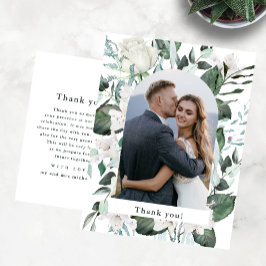 Schönes Blumenzelt Hochzeit Dankeschön Nachricht Postkarte