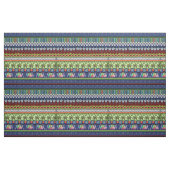 Schönes Boho Border | Whimsisches Blumendesign Stoff (Yard (91,4 cm))