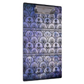 Schönes Boho Muster, Hippie Style Clipboard Klemmbrett (Rechts)