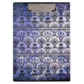 Schönes Boho Muster, Hippie Style Clipboard Klemmbrett (Vorderseite)