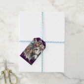 Schönes Boho-Pferd Geschenkanhänger (Mit Garn)